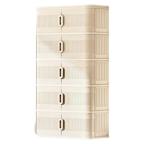 Club Bollywood Storage Cabinet, Ivory White - Image 1