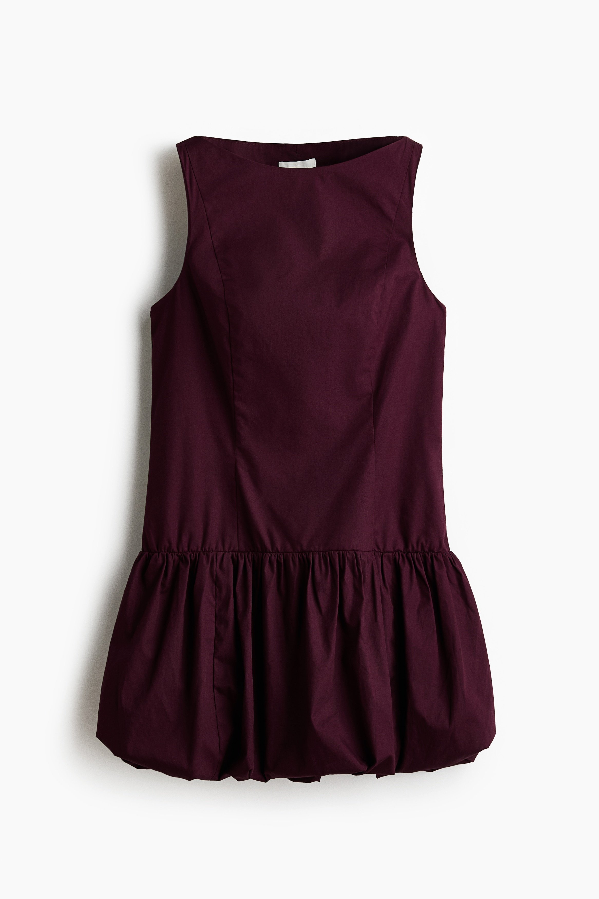 H & M - Bubble-hem dress - Red