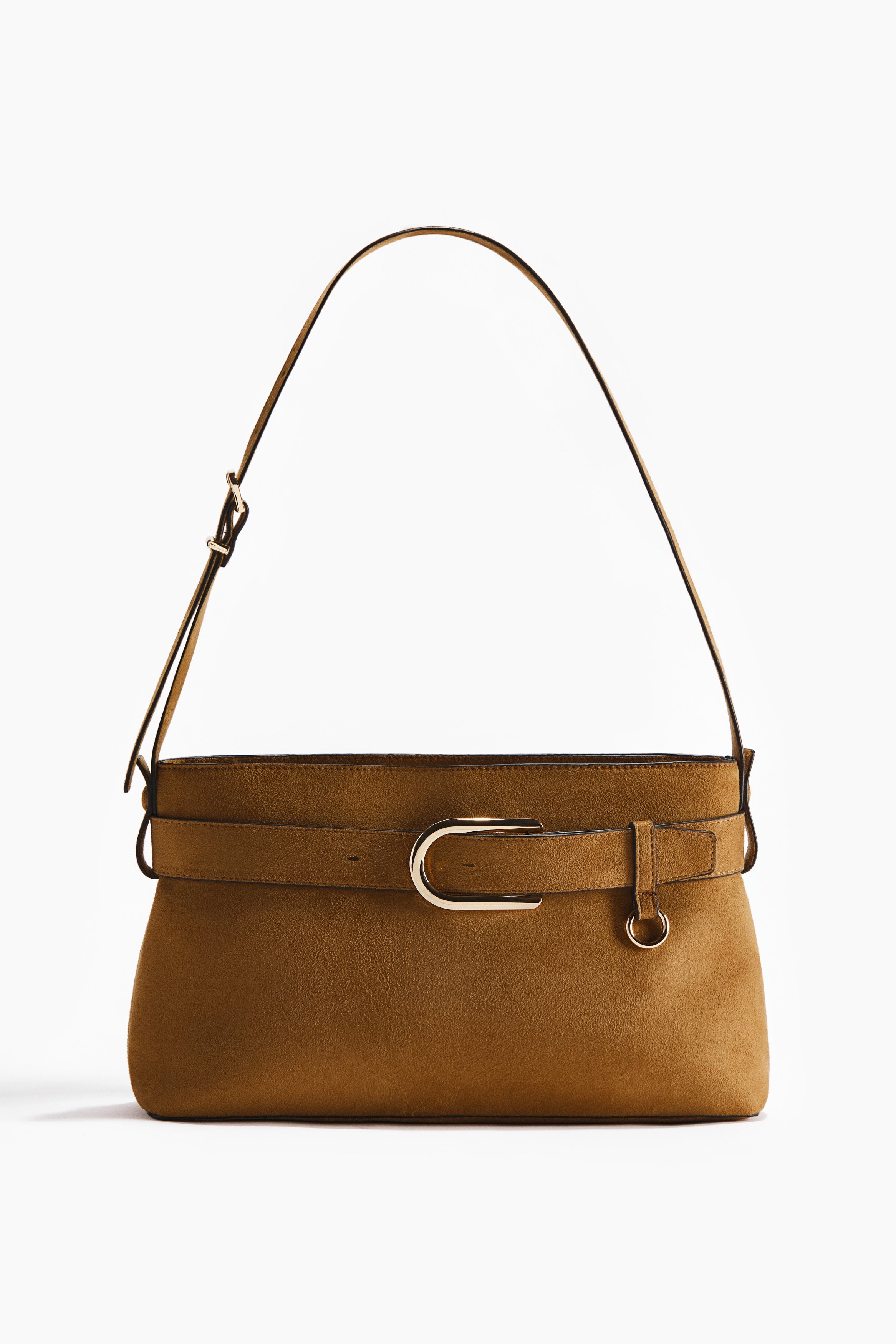 H & M - Strap-detail shoulder bag - Beige