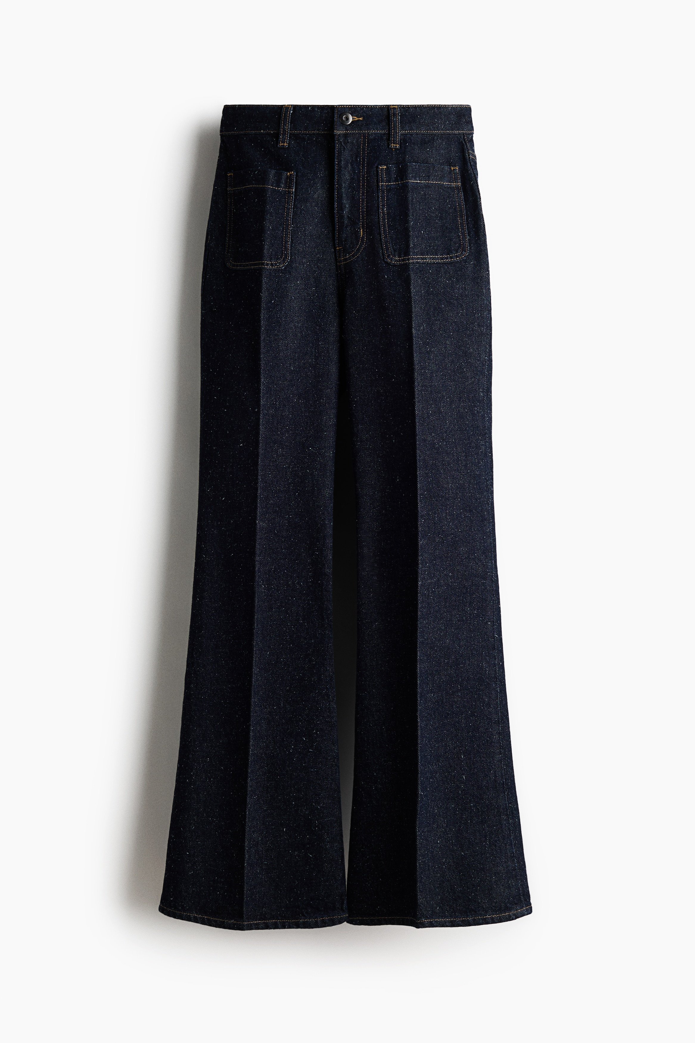 H & M - Bootcut High Jeans - Blue