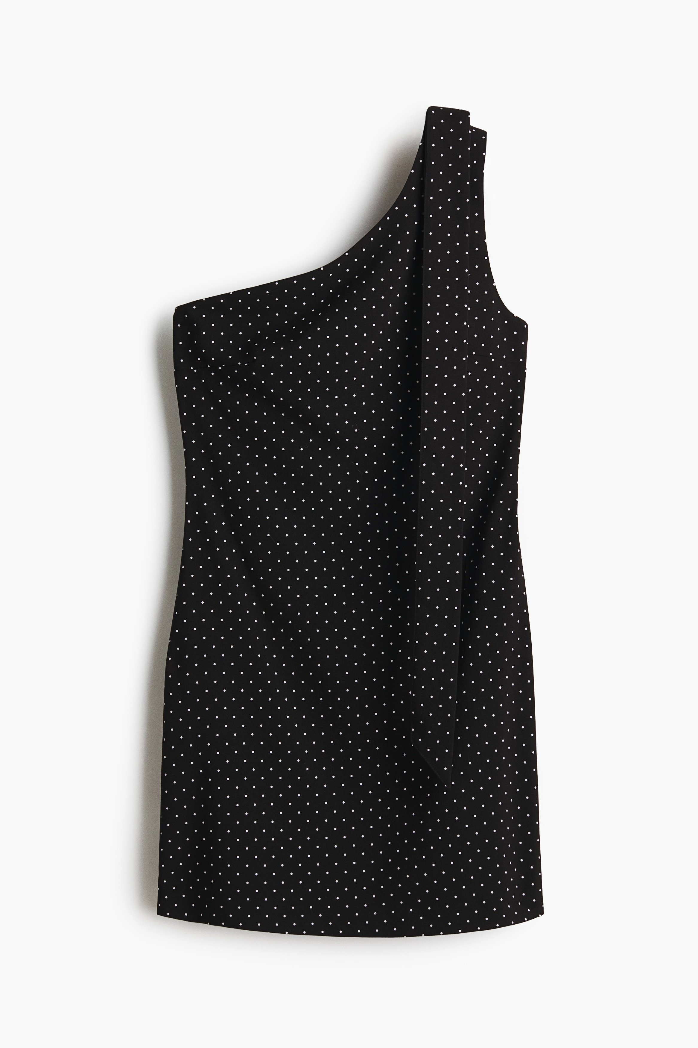 H & M - One-shoulder dress - Black