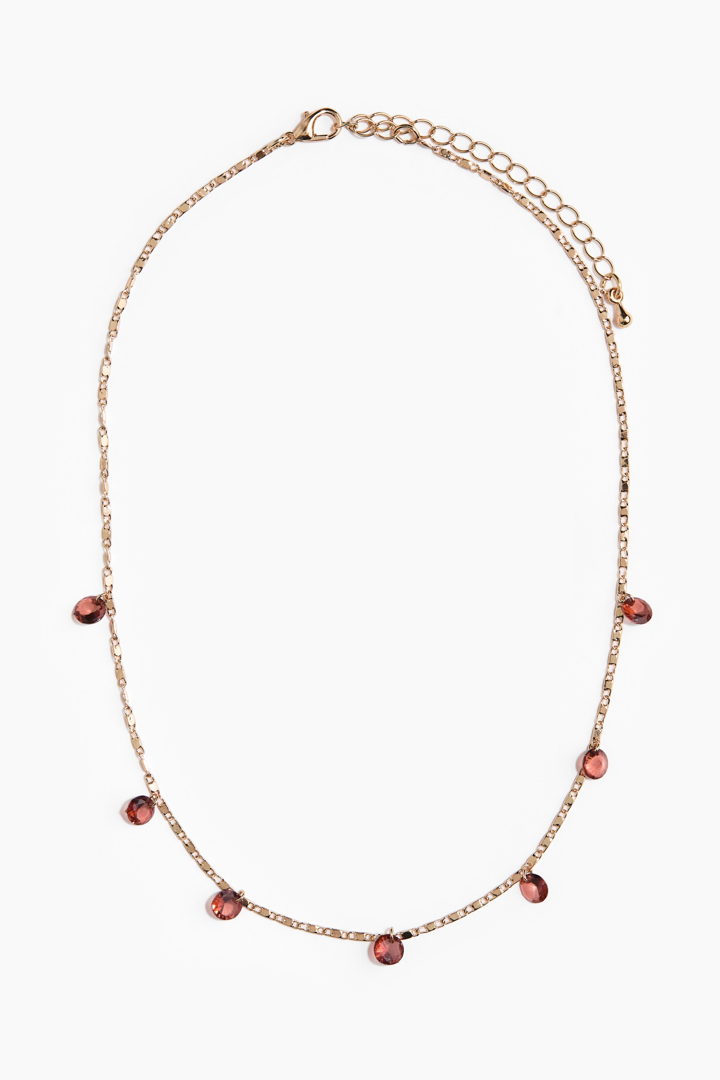 H & M - Charm necklace - Gold