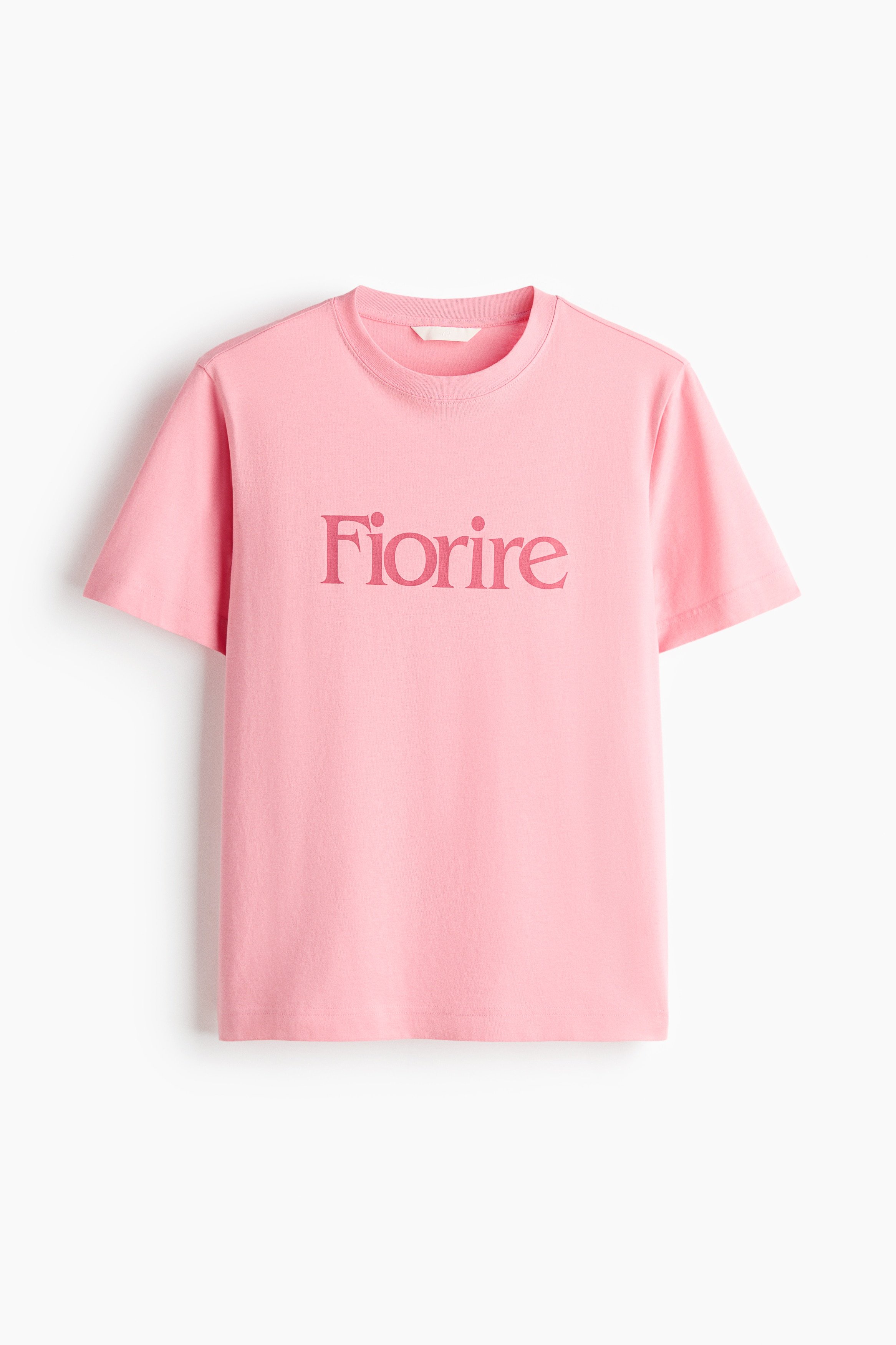 H & M - Cotton T-shirt - Pink