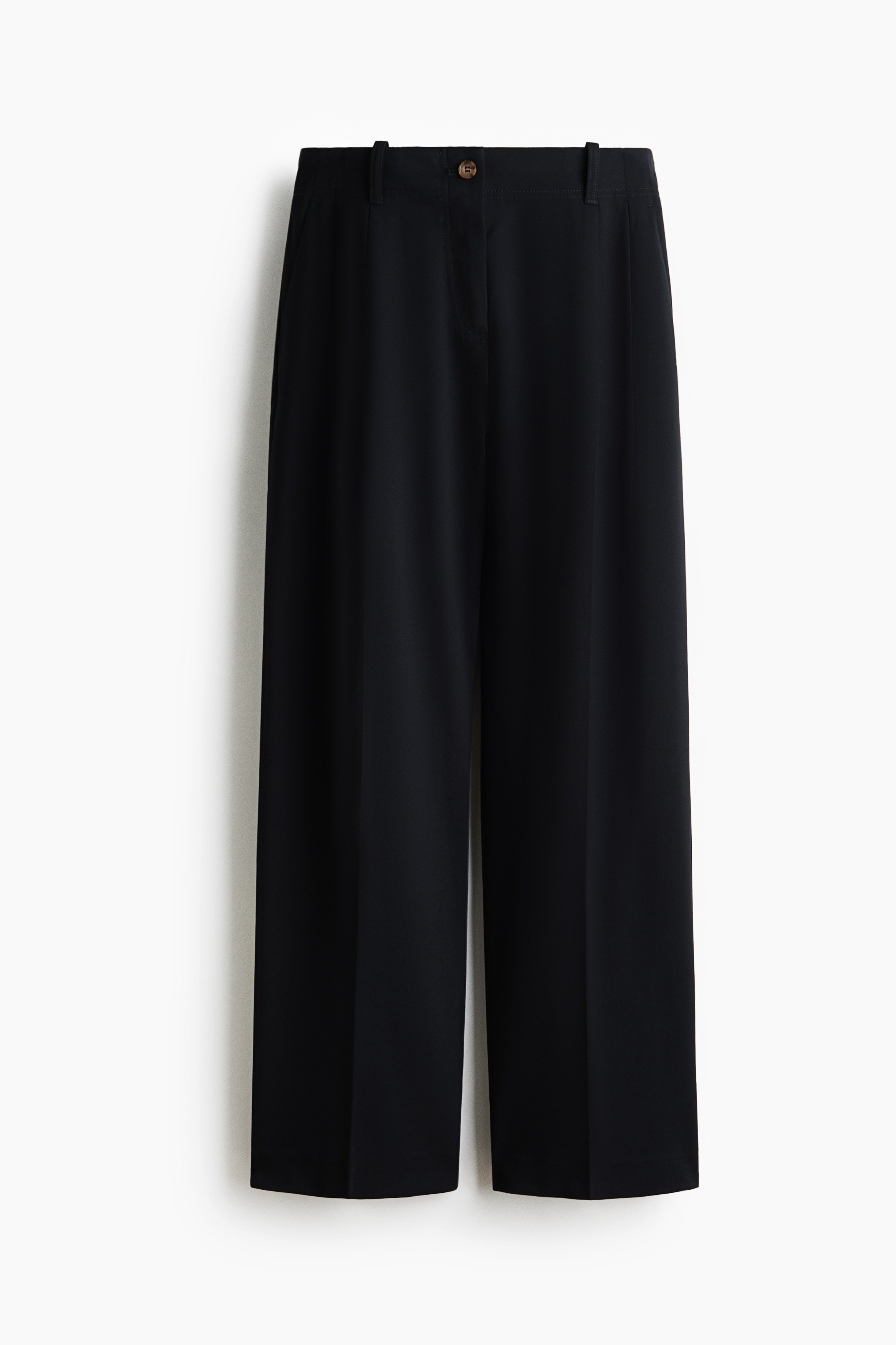 H & M - Tailored trousers - Black