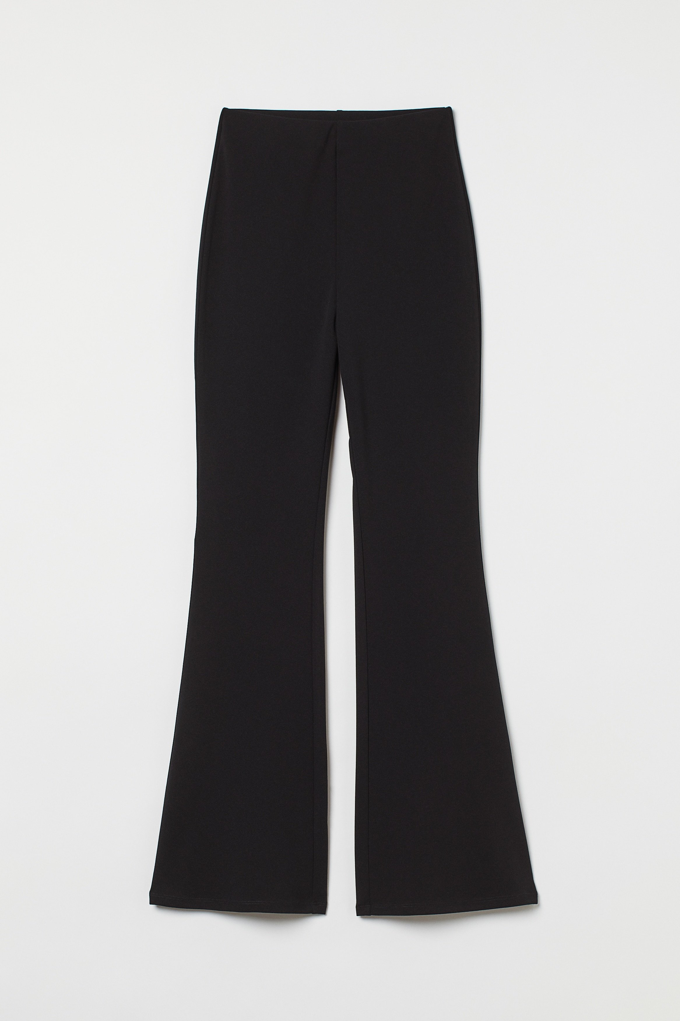 H & M - Flared leggings - Black