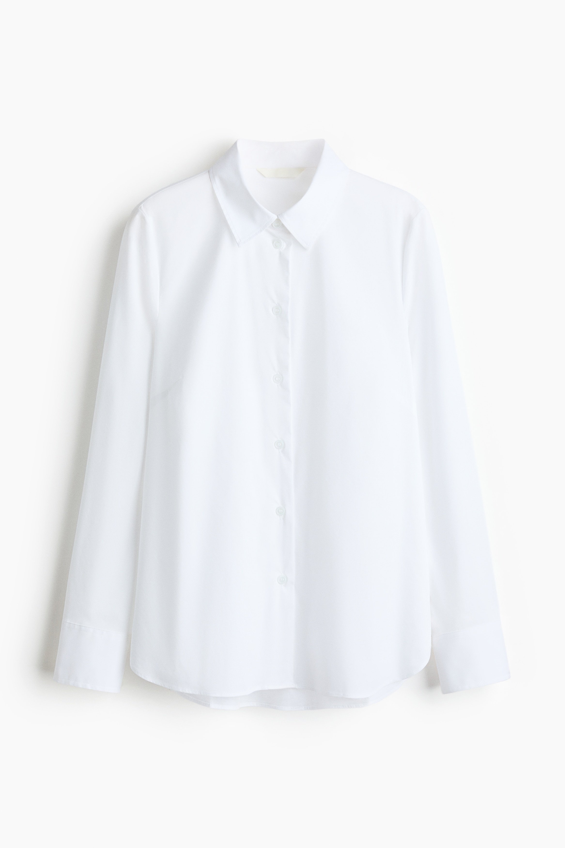 H & M - Cotton-blend shirt - White