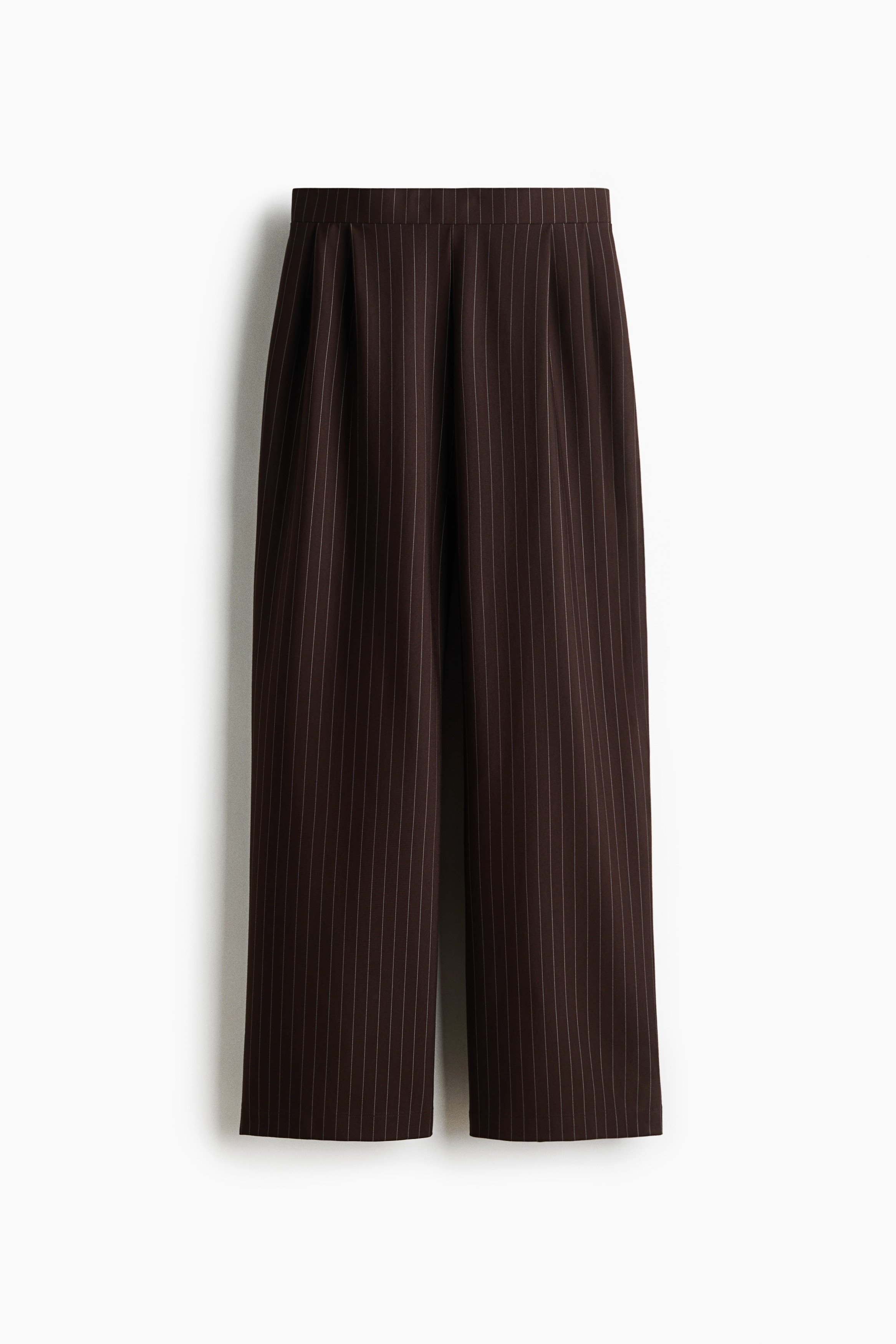 H & M - Tailored jersey trousers - Brown
