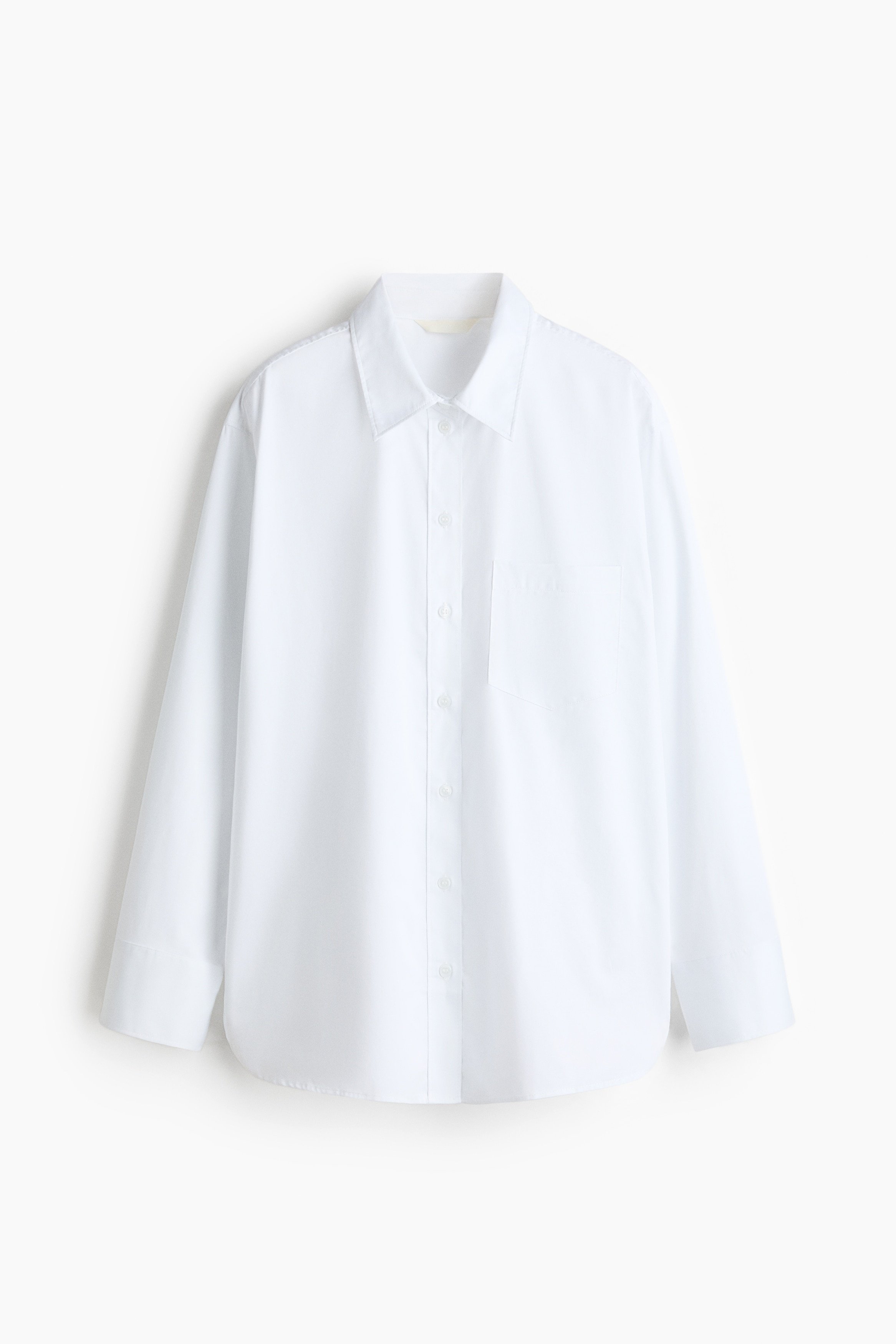 H & M - Oversized shirt - White