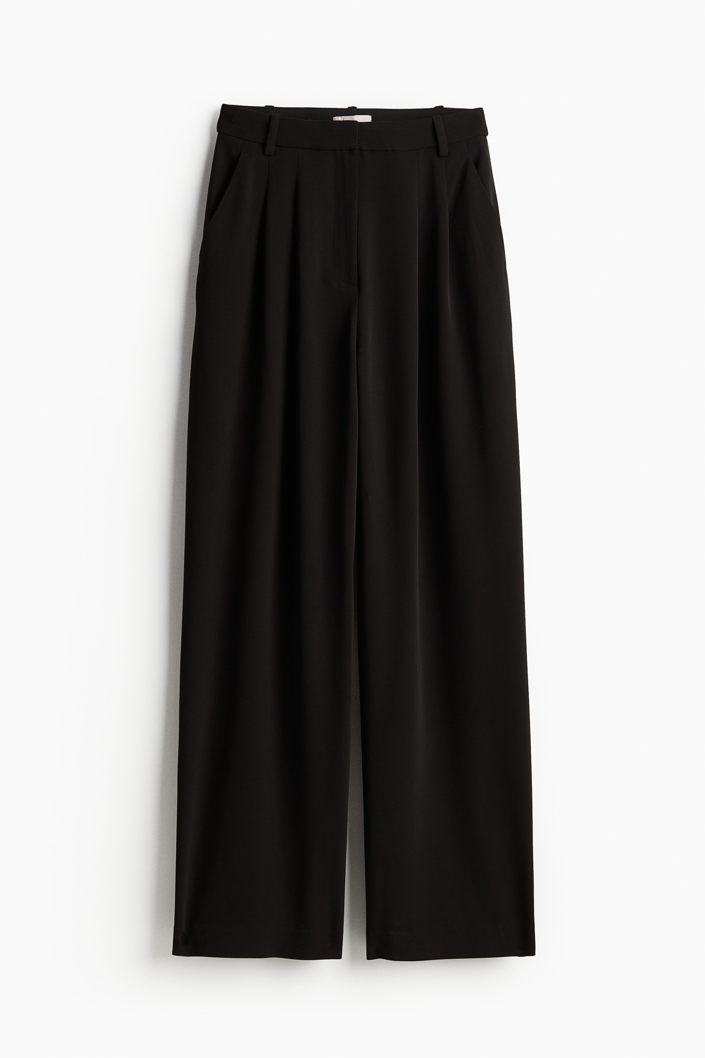 H & M - Wide trousers - Black