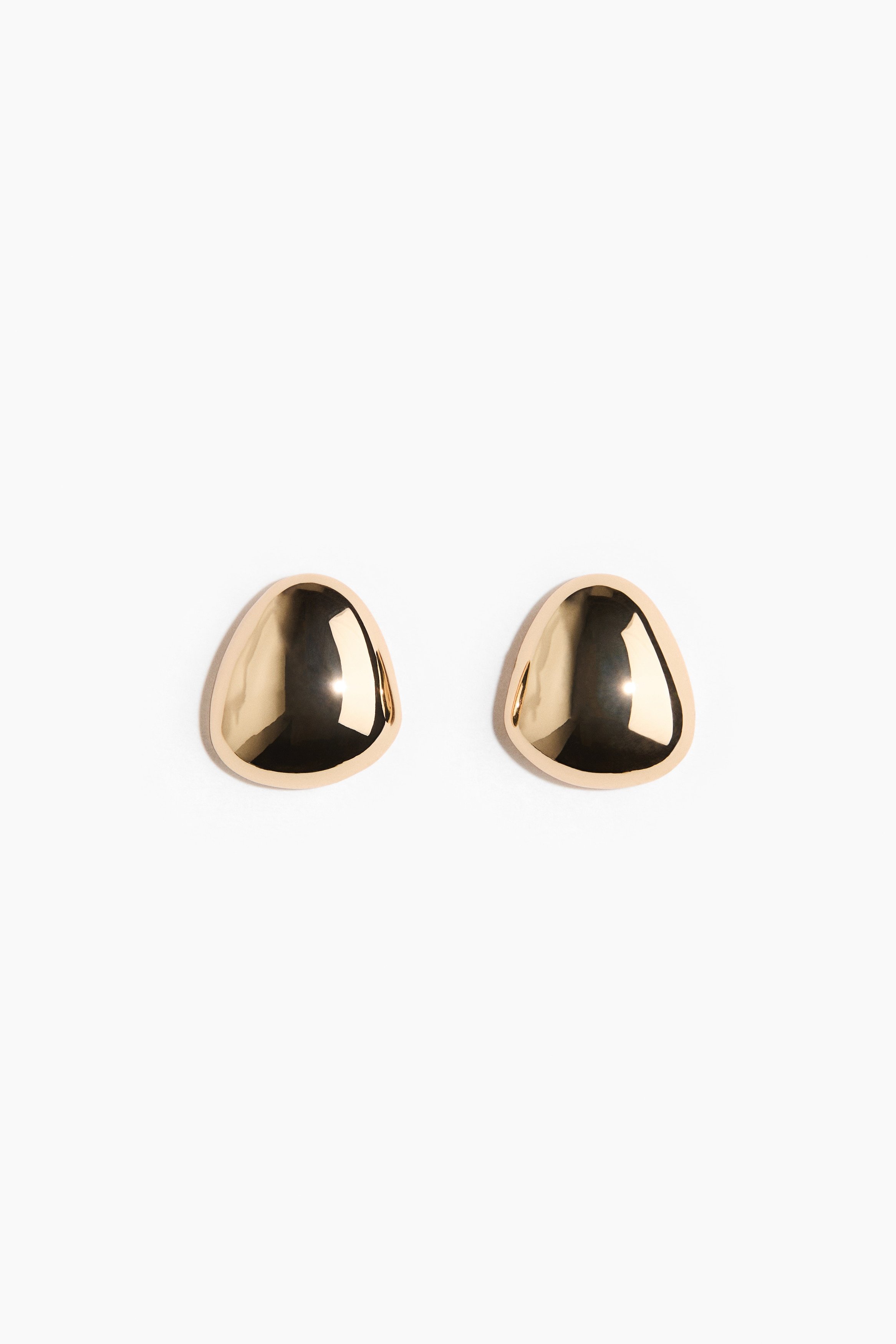 H & M - Stud earrings - Gold